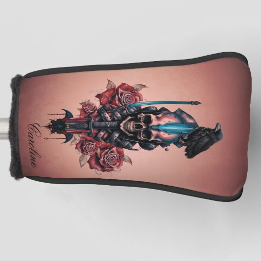 De duistere en mysterieuze wereld van de gotische  golfheadcover (Voorkant)