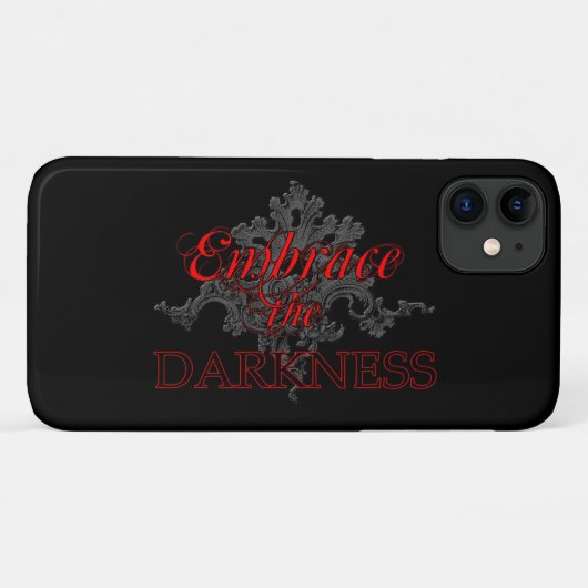 De duisternis omhelzen Case-Mate iPhone case (Achterkant (horizontaal))