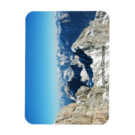 De Duitse Alpen, Zugspitze, Duitsland Magneet (Verticaal)