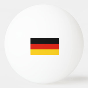 De Duitse ballen van de vlagpingpong voor pingpong
