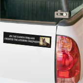 De Duitse Bumpersticker Shepherd Dog. (Op Truck)