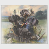 De Duitse draadaanwijzer Cadeaupapier (Vlak)