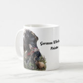 De Duitse draadaanwijzer Koffiemok (Voorkant links)
