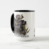 De Duitse draadaanwijzer Mok (Voorkant links)