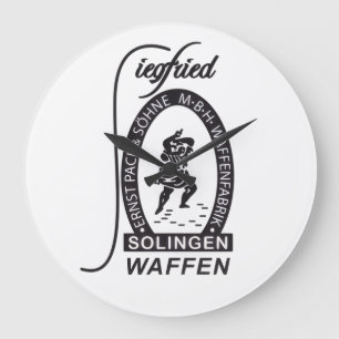 De Duitse firma Siegfried Waffen Ernst Pack & Sohn Grote Klok