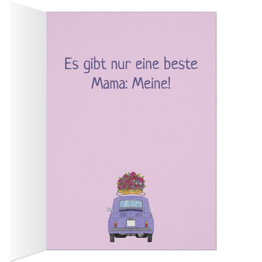 De duitse Happy Moederdag! (Binnen (Rechts))