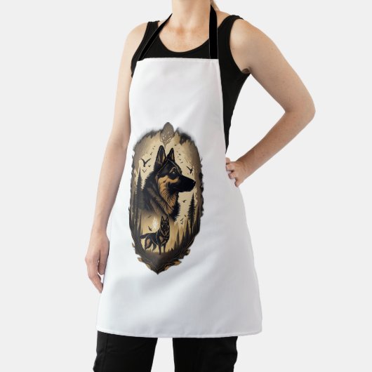 De Duitse Herder 005 Schort (Insitu)