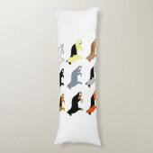 de duitse herder , alle kleuren silos lichaamskussen (Voorkant Verticaal)