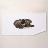 De Duitse herder Badhanddoek (Badhanddoek)