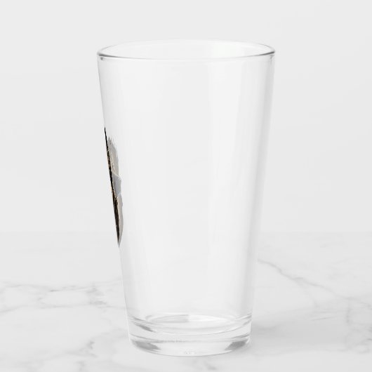 De Duitse herder Glas (Links)