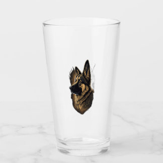 De Duitse herder Glas