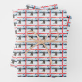 De Duitse herder is 19 x 29-inch papierpakbladen. Inpakpapier Vel (In situ)