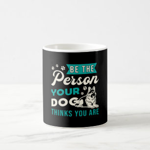 De Duitse herder is de persoon die Hondenliefhebbe Koffiemok
