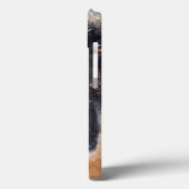 De Duitse herderdij dekt sneeuw Case-Mate iPhone Case (Achterkant / Links)