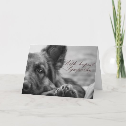 De Duitse herdermedeleven. Kaart (Voorkant)