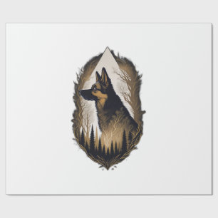 De Duitse Herdershond 003 Cadeaupapier