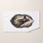 De Duitse Herdershond 003 Handdoek (Handdoek)