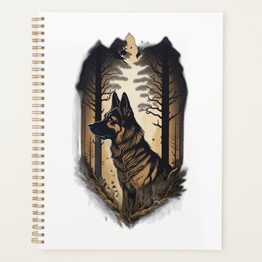 De Duitse Herdershond 006  Planner (Voorkant)