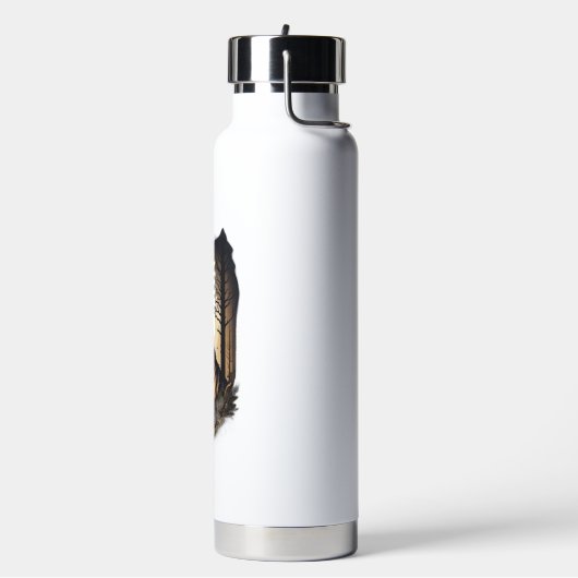 De Duitse Herdershond 006  Waterfles (Links)