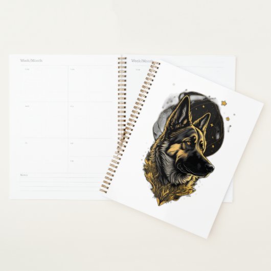 De Duitse Herdershond 007 Planner (Display)