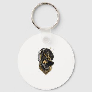 De Duitse Herdershond 007 Sleutelhanger