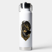 De Duitse Herdershond 007 Waterfles (Voorkant)