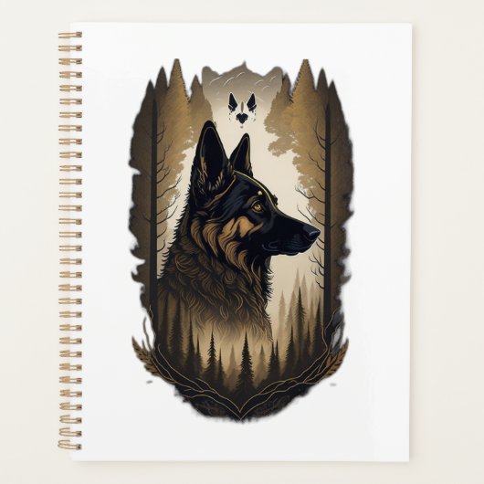 De Duitse Herdershond 008 Planner (Voorkant)