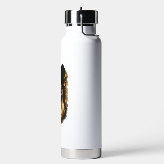 De Duitse Herdershond 011  Waterfles (Links)