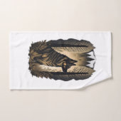 De Duitse Herdershond 013 Handdoek (Handdoek)
