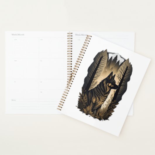 De Duitse Herdershond 013  Planner (Display)