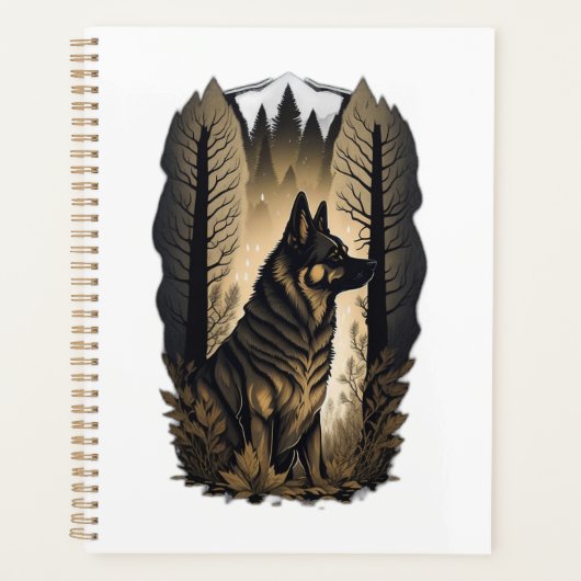 De Duitse Herdershond 013  Planner (Voorkant)