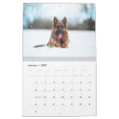De Duitse herdershond 2021 kalender. Kalender (Jan 2027)