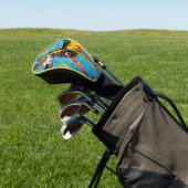 De Duitse herdershond Graffiti 03 - Leonardo Abb Golfheadcover (Insitu)