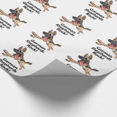 De Duitse herds Rock! Cadeaupapier (Hoek)