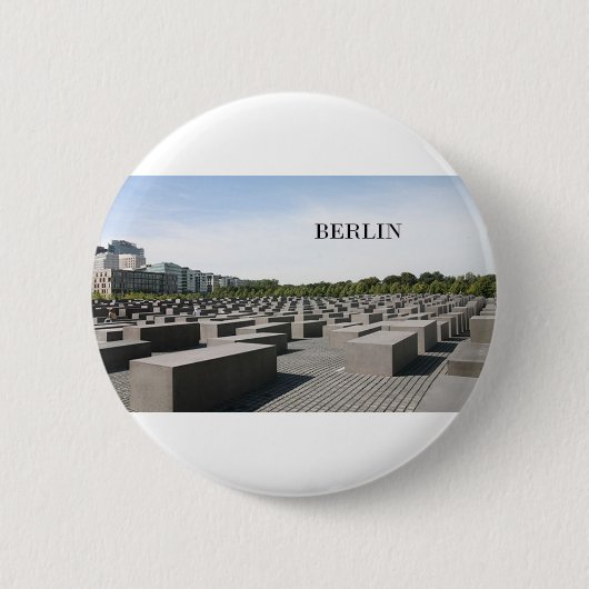De Duitse holocaust in Berlijn (St.K.) Ronde Button 5,7 Cm (Voorkant)