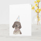 De Duitse Kaart van de Verjaardag van de (Gele Bloem)