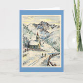 (De Duitse) Kaart van Kerstmis van de Kapel van (Voorkant)