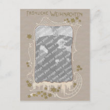 De Duitse Kerstkaart PC van het Lijst van de Foto