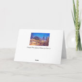 De Duitse Kerstkaart van Weihnachten van Fröhliche Feestdagen Kaart (Achterkant)