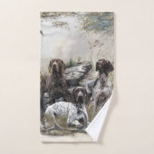 De Duitse kortharige pointer of Deutsch Kurzhaar Bad Handdoek (Handdoek)
