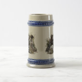 De Duitse kortharige pointer of Deutsch Kurzhaar Bierpul (Center)