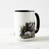 De Duitse kortharige pointer of Deutsch Kurzhaar Mok (Voorkant rechts)