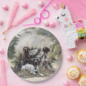 De Duitse kortharige pointer of Deutsch Kurzhaar Papieren Bordje (Feest)