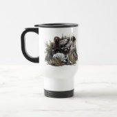 De Duitse kortharige pointer of Deutsch Kurzhaar Reisbeker (Links)