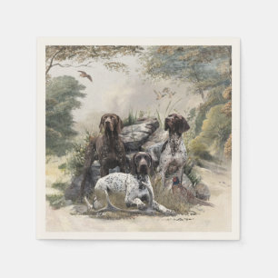 De Duitse kortharige pointer of Deutsch Kurzhaar Servet