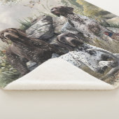 De Duitse kortharige pointer of Deutsch Kurzhaar Sherpa Deken (3/4)