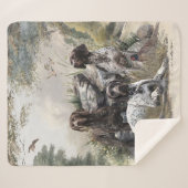 De Duitse kortharige pointer of Deutsch Kurzhaar Sherpa Deken (Voorkant (horizontaal))