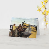 De Duitse me-109 Loodsen van WO.II Kaart (Gele Bloem)