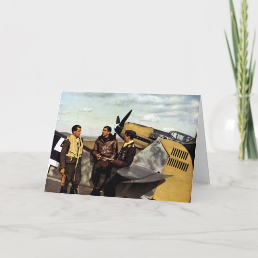 De Duitse me-109 Loodsen van WO.II Kaart (Voorkant)