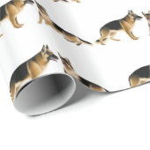 De Duitse politie van Shepherd K9 Dogs Wrapping Pa Cadeaupapier (Rol Hoek)